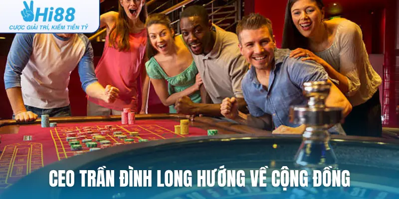 CEO Trần Đình Long hướng về cộng đồng