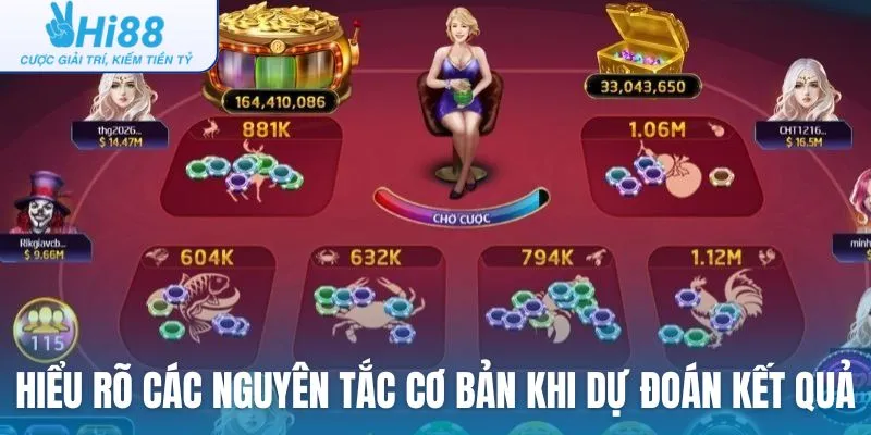 Hiểu rõ các nguyên tắc cơ bản khi dự đoán kết quả bầu cua