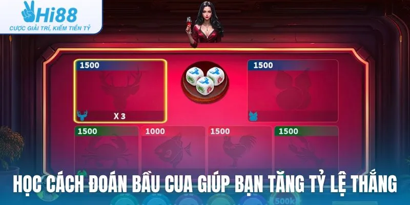 Học hỏi cách đoán bầu cua sẽ giúp bạn tăng tỷ lệ thắng
