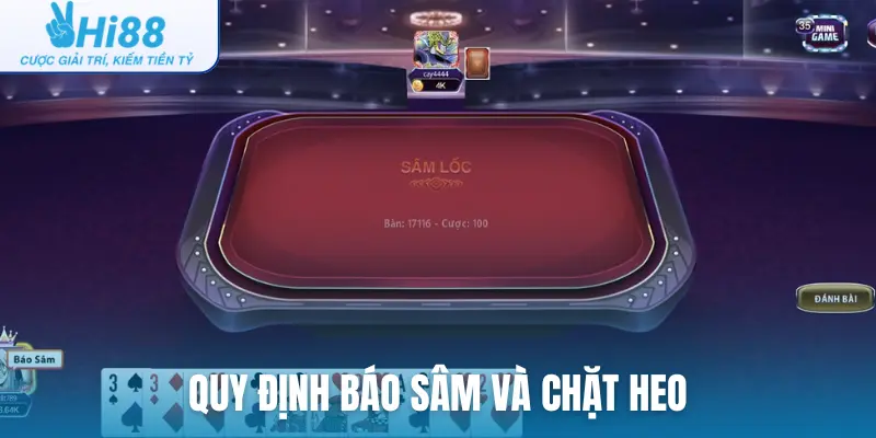 Quy định báo sâm và chặt heo